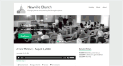 Desktop Screenshot of newvillechurch.com