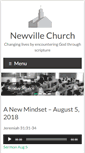 Mobile Screenshot of newvillechurch.com